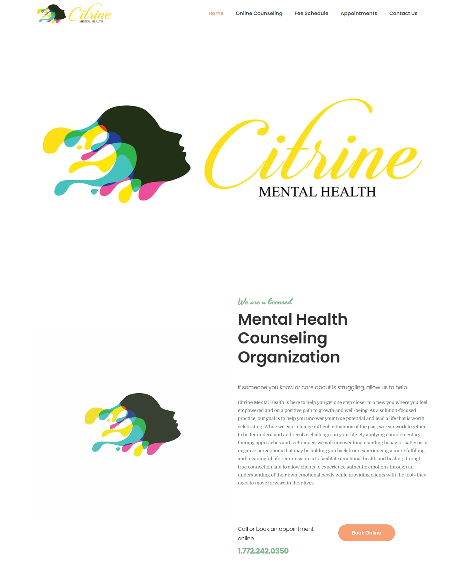 Citrine-Mental-Health-Website